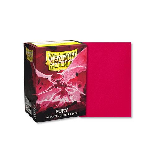 Dragon Shield - Standard Dual Matte Fury Sleeves 100 pack - PokéBox Australia