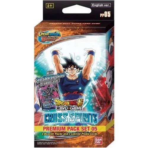 Dragon Ball Super Card Game Cross Spirits Unison Warrior Series 14 UW5 Premium Pack - PokéBox Australia