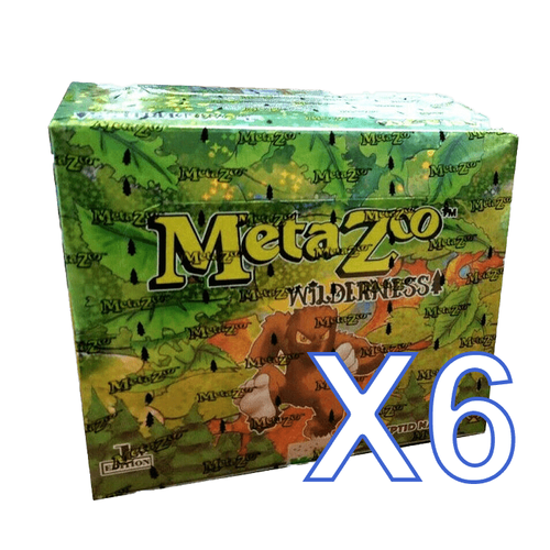 MetaZoo TCG Wilderness 1st Edition Sealed Case 6x Booster Boxes - PokéBox Australia