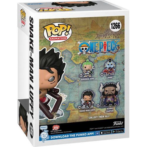 One Piece - Snake Man Luffy Pop! Vinyl Figure - PokéBox Australia