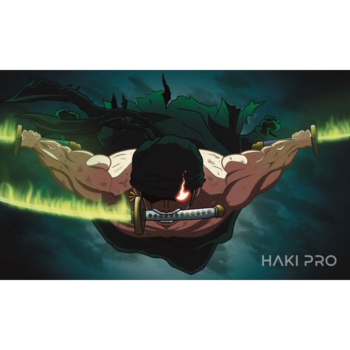 One Piece - Zoro The King Of Hell V2.0 - Playmat/Mouse Pad - PokéBox Australia
