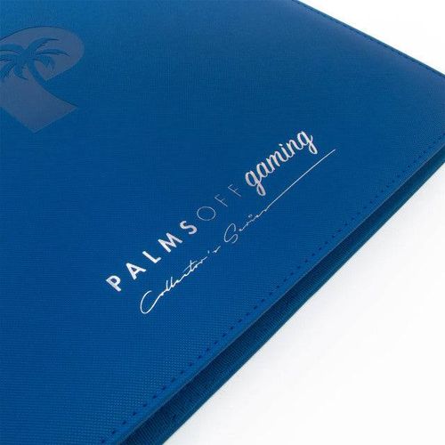Palms Off Gaming - 12 Pocket Collectors Series Trading Card Binder (Blue) - PokéBox Australia