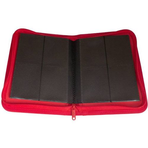 Palms Off Gaming - 4 Pocket Collectors Series Trading Card Binder (Red) - PokéBox Australia