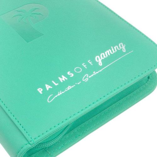 Palms Off Gaming - 4 Pocket Collectors Series Trading Card Binder (Turquoise) - PokéBox Australia