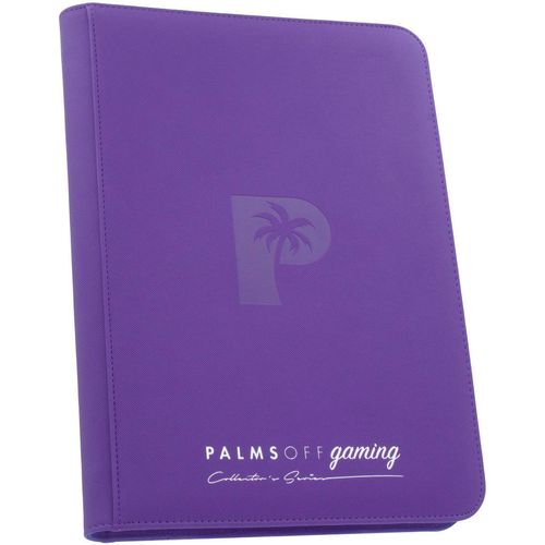 Palms Off Gaming - 9 Pocket Collectors Series Trading Card Binder (Purple) - PokéBox Australia