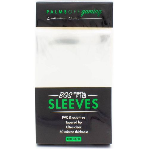 Palms Off Gaming - BGS Graded Card Mint - Fit Sleeves - Regular 100pc - PokéBox Australia