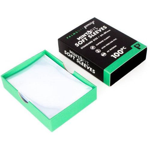 Palms Off Gaming - Mint - Fit Soft Sleeves 100pc - PokéBox Australia
