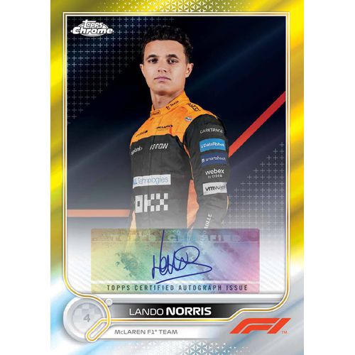 TOPPS 2022 Formula 1 Chrome Hobby Box - PokéBox Australia