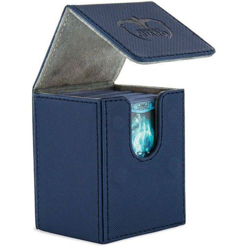 Ultimate Guard Flip Deck Case 100+ Standard Size XenoSkin Blue Deck Box - PokéBox Australia