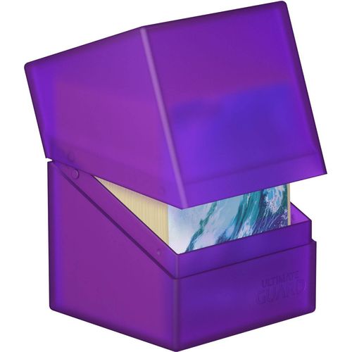 Ultimate Guard Boulder Deck Case 100+ Standard Size Amethyst Deck Box - PokéBox Australia