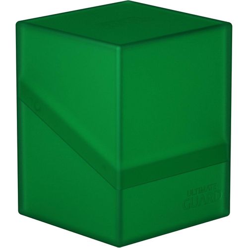 Ultimate Guard Boulder Deck Case 100+ Standard Size Emerald Deck Box - PokéBox Australia