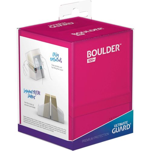 Ultimate Guard Boulder Deck Case 100+ Standard Size Rhodonite Deck Box - PokéBox Australia