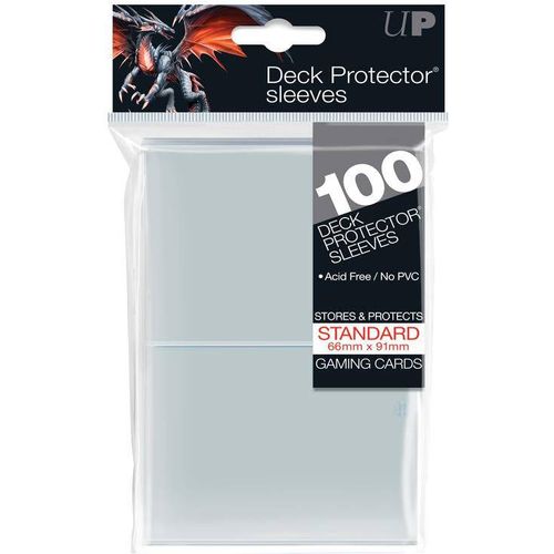 Ultra PRO Deck Protector Sleeves Standard Card Size 100ct 66 x 91mm - PokéBox Australia