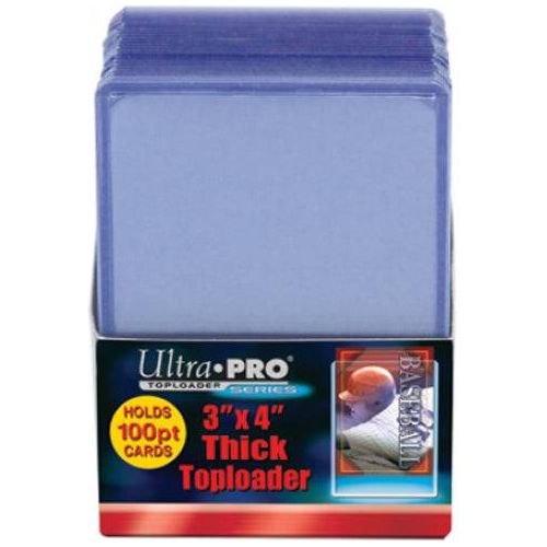 ULTRA PRO - TOPLOADER - 3x4 - Thick 100pt (PK 25) - PokéBox Australia