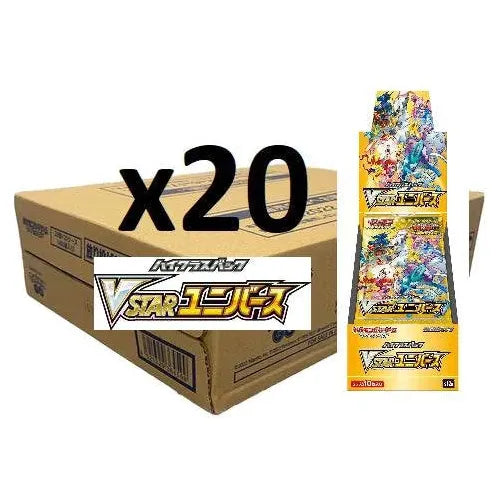 VSTAR Universe Booster Box x20 Sealed Case s12a - Japanese Pokemon TCG - PokéBox Australia